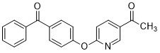 二苯酮；乙酰基吡啶